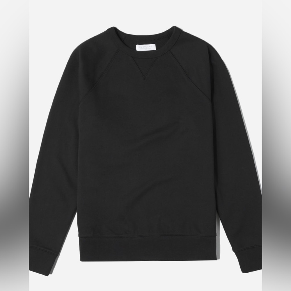 NWT Everlane The Unisex French Terry Crew